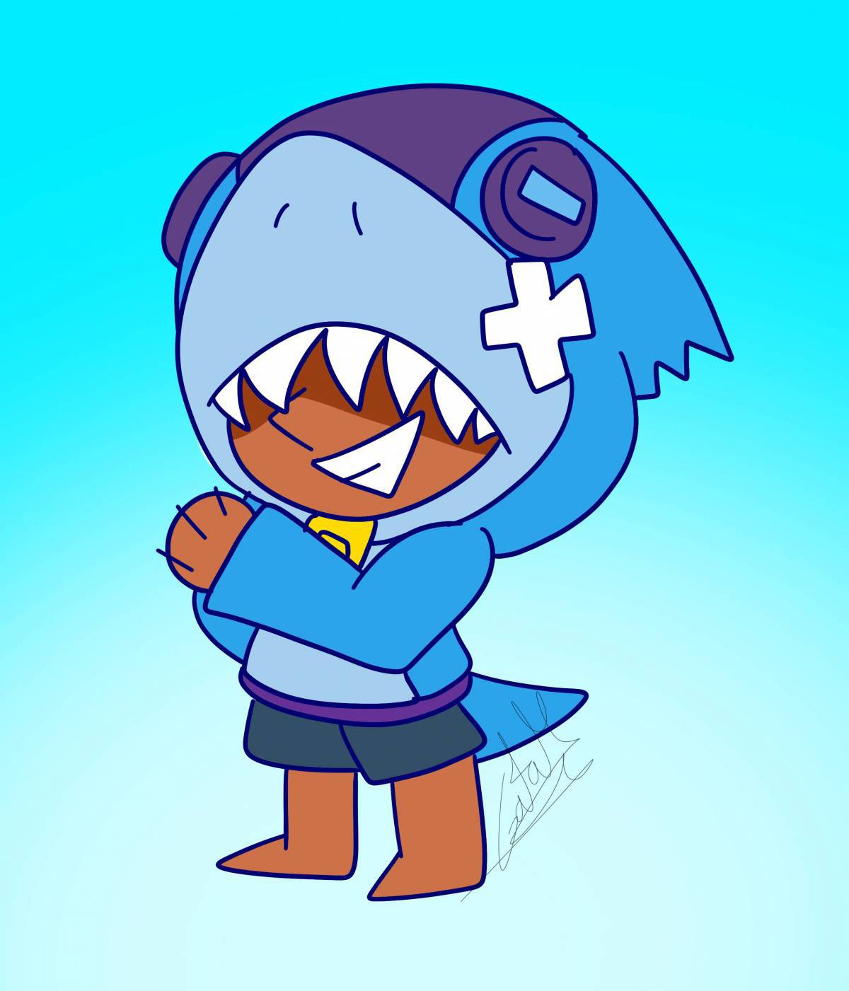 Леон акула #35
