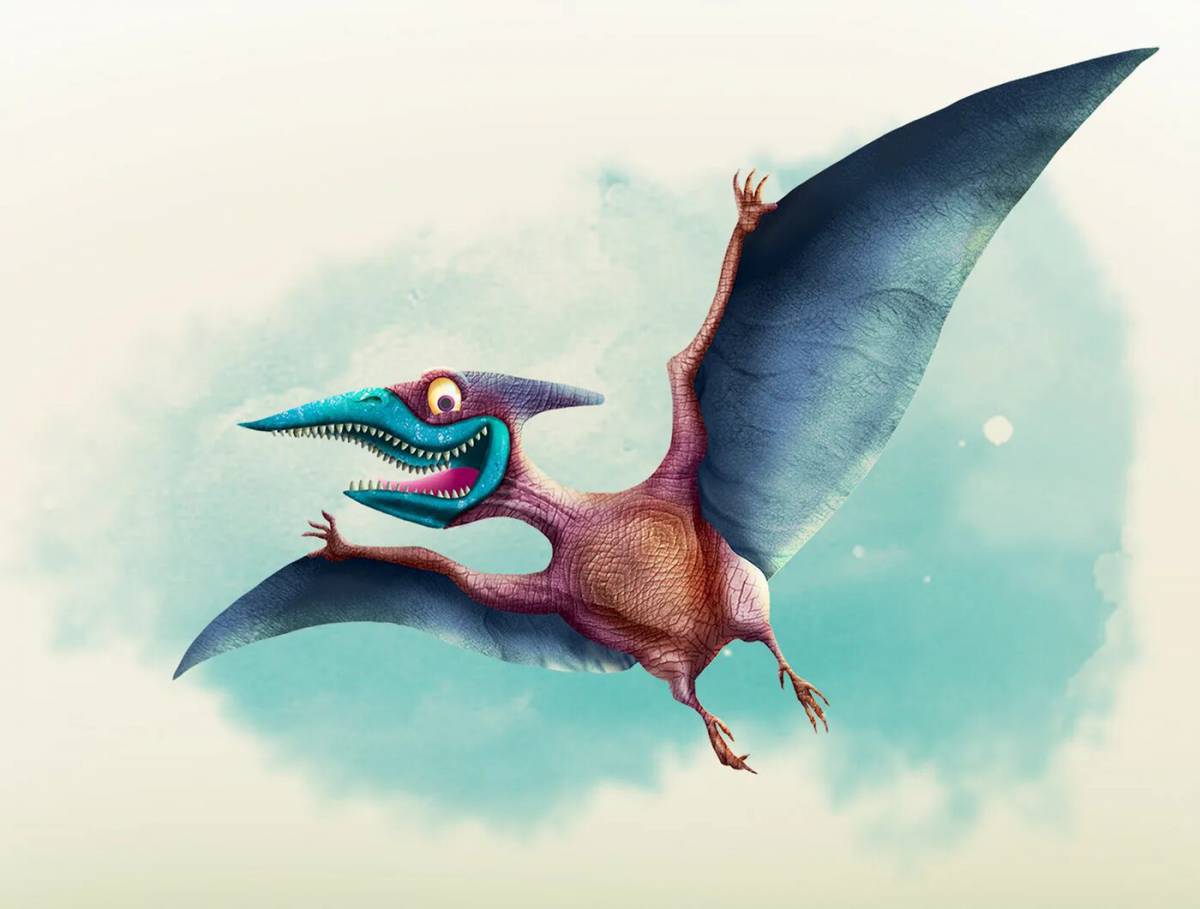 Летающий динозавр #35