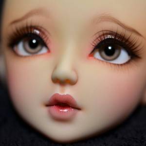 Раскраска лицо куклы #11 #372432