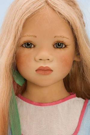 Раскраска лицо куклы #37 #372458