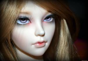 Раскраска лицо куклы #38 #372459