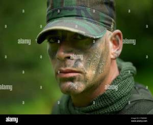 Раскраска лицо солдата #16 #372551