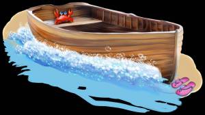 Раскраска лодка для детей #5 #373118
