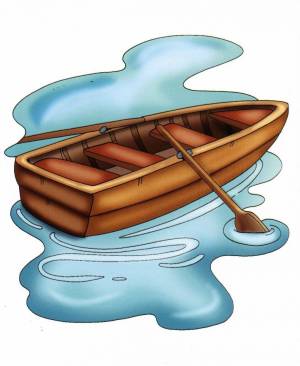 Раскраска лодка для детей #8 #373121