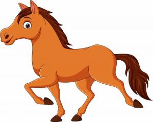 Раскраска лошадь для детей 6 7 лет #20 #374986
