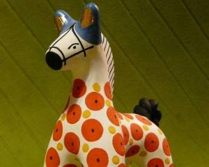Раскраска лошадь дымковская игрушка #27 #375030