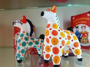 Раскраска лошадь дымковская игрушка #28 #375031