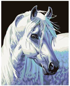 Раскраска лошадь по номерам #4 #375044