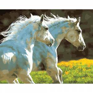 Раскраска лошадь по номерам #26 #375066