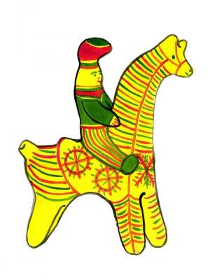 Раскраска лошадь филимоновская #37 #375262