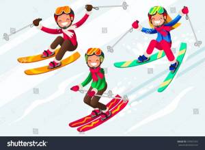 Раскраска лыжник для детей 6 7 лет #12 #375876