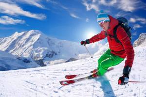 Раскраска лыжный спорт #1 #375939