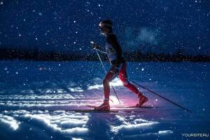 Раскраска лыжный спорт #30 #375968