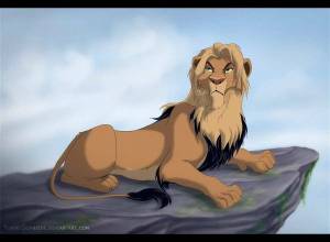 Раскраска льва из короля льва #16 #375992