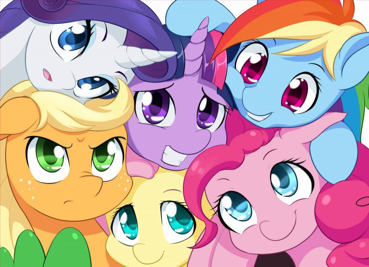 Май литл пони все пони. MLP Mane 6. MLP my little Pony Mane 6. МЛП шестерка арт. МЛП Mane 6 Art.