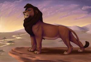 Раскраска льва из короля льва #30 #376006