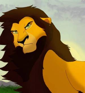 Раскраска льва из короля льва #32 #376008