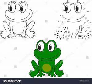 Раскраска лягушка для детей 4 5 лет #27 #376297