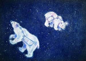 Раскраска малая медведица и полярная звезда #11 #379951