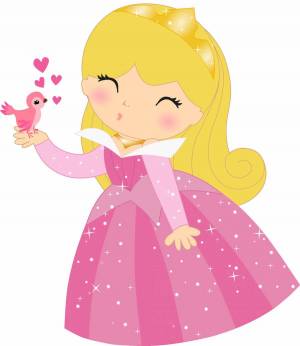 Раскраска маленькая принцесса #4 #380011