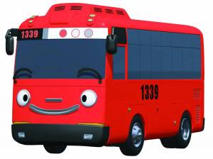 Раскраска маленький автобус тайо #8 #380517