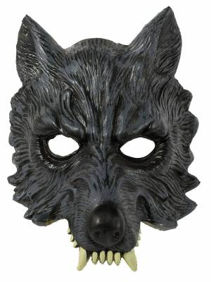 Раскраска маска волка #26 #384456