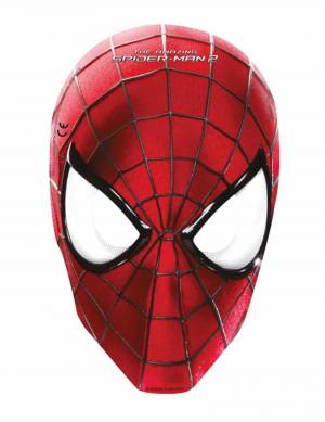 Раскраска маска человека паука #23 #384948