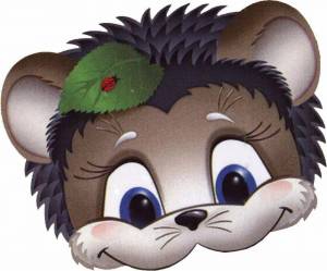 Раскраска маски животных для детей на голову для #13 #385122