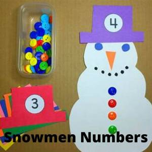 Раскраска математическая снеговик #30 #386171