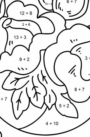 Раскраска математические 1 класс мария буряк #12 #386231