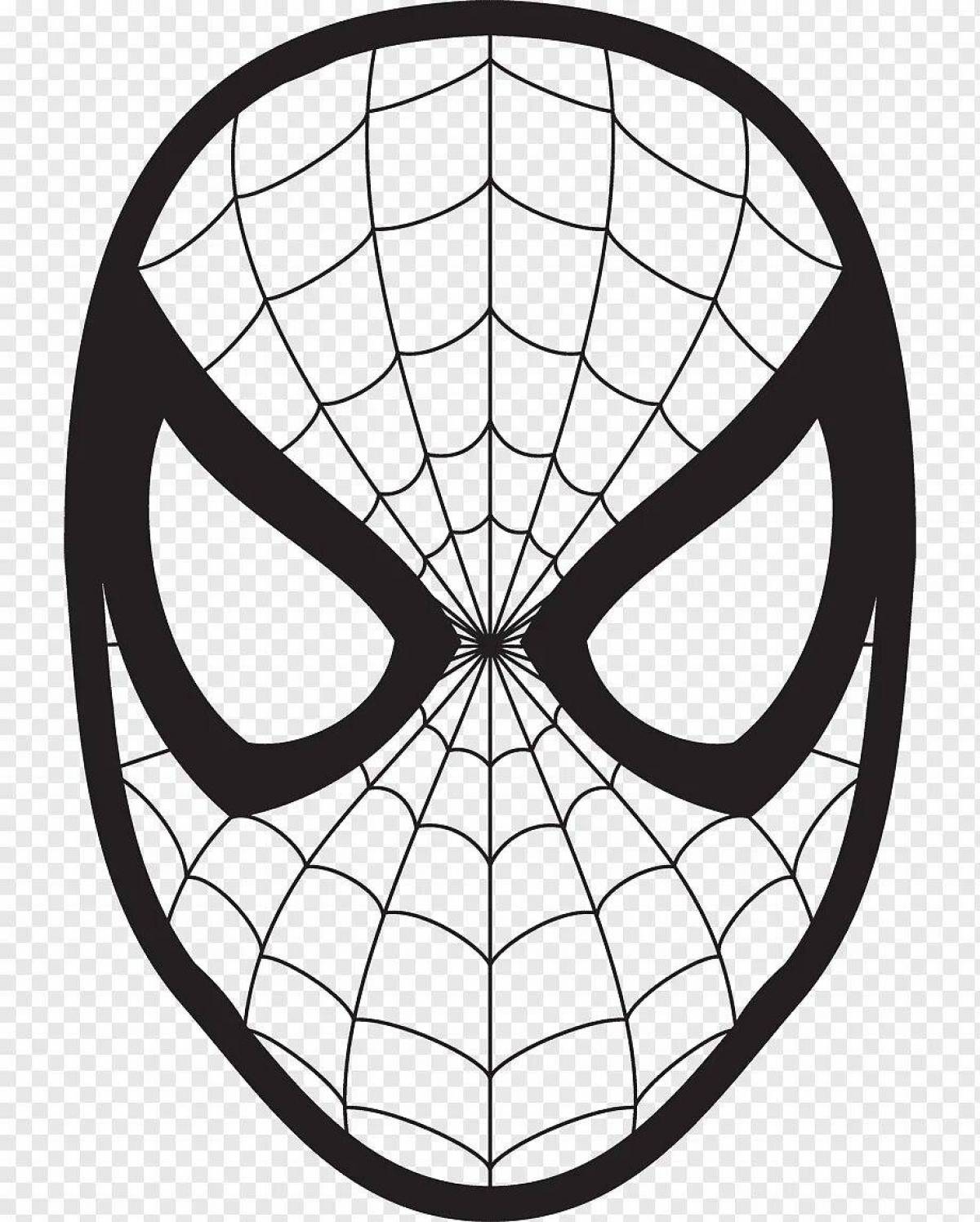 Маска человека паука #25