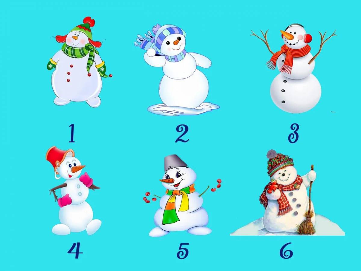 Математическая снеговик #8