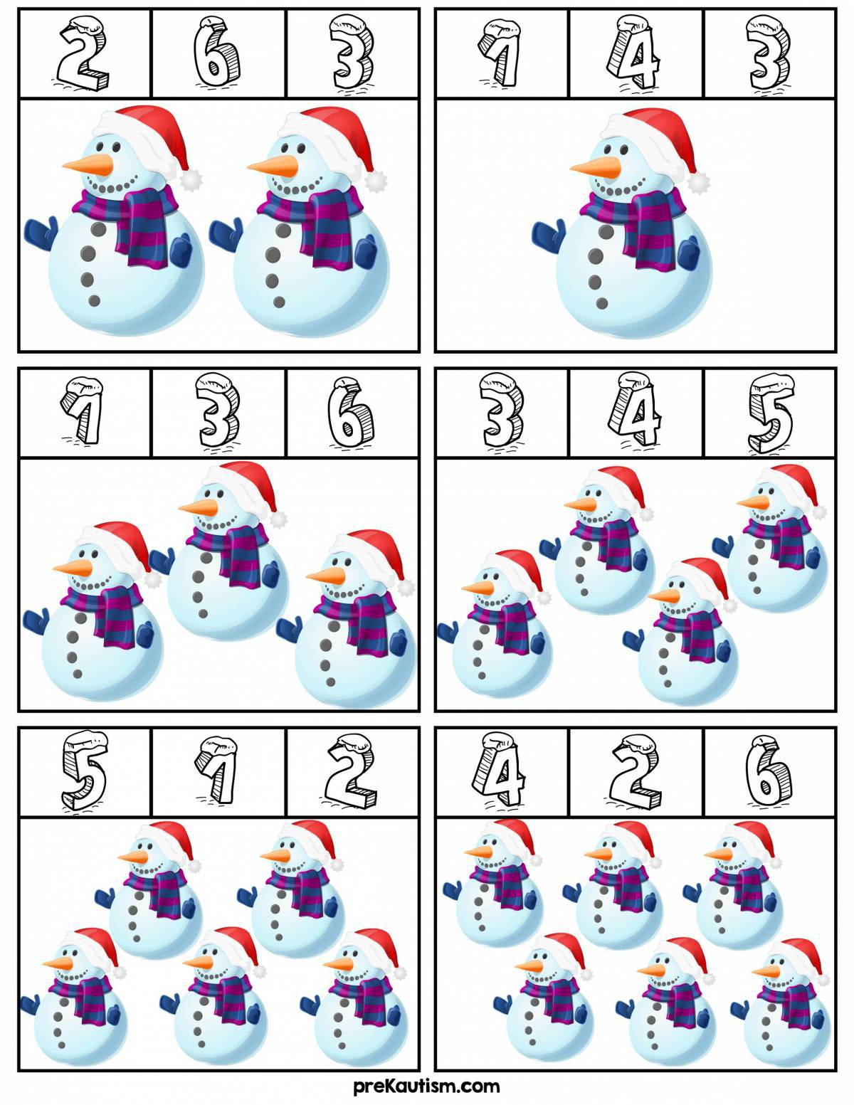 Математическая снеговик #9