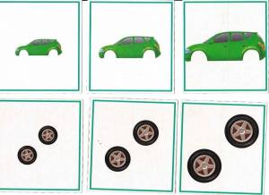 Раскраска машина без колес для детей 2 3 лет #31 #388061
