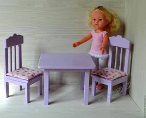Раскраска мебель для кукол #15 #391272