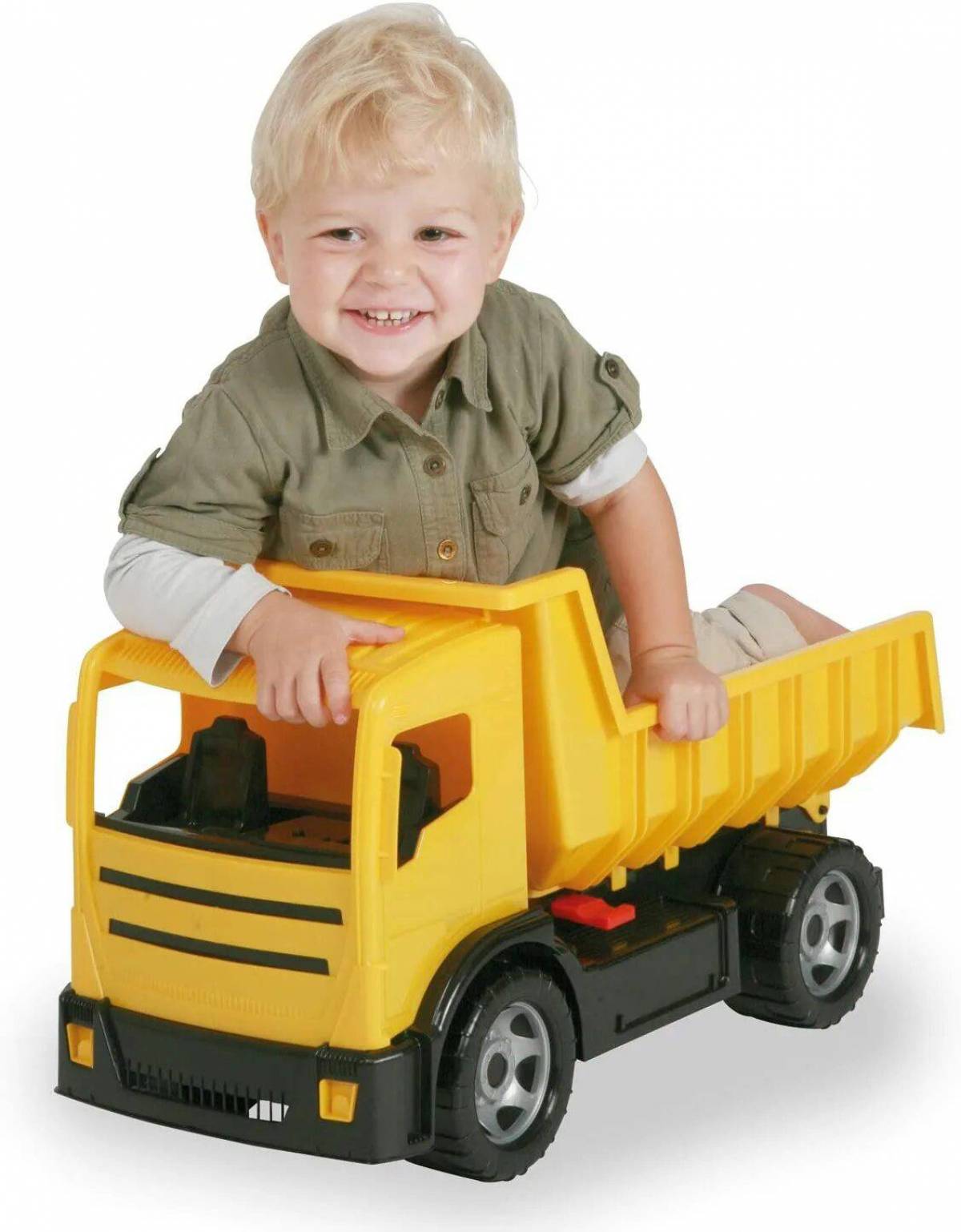 Про детей грузовик