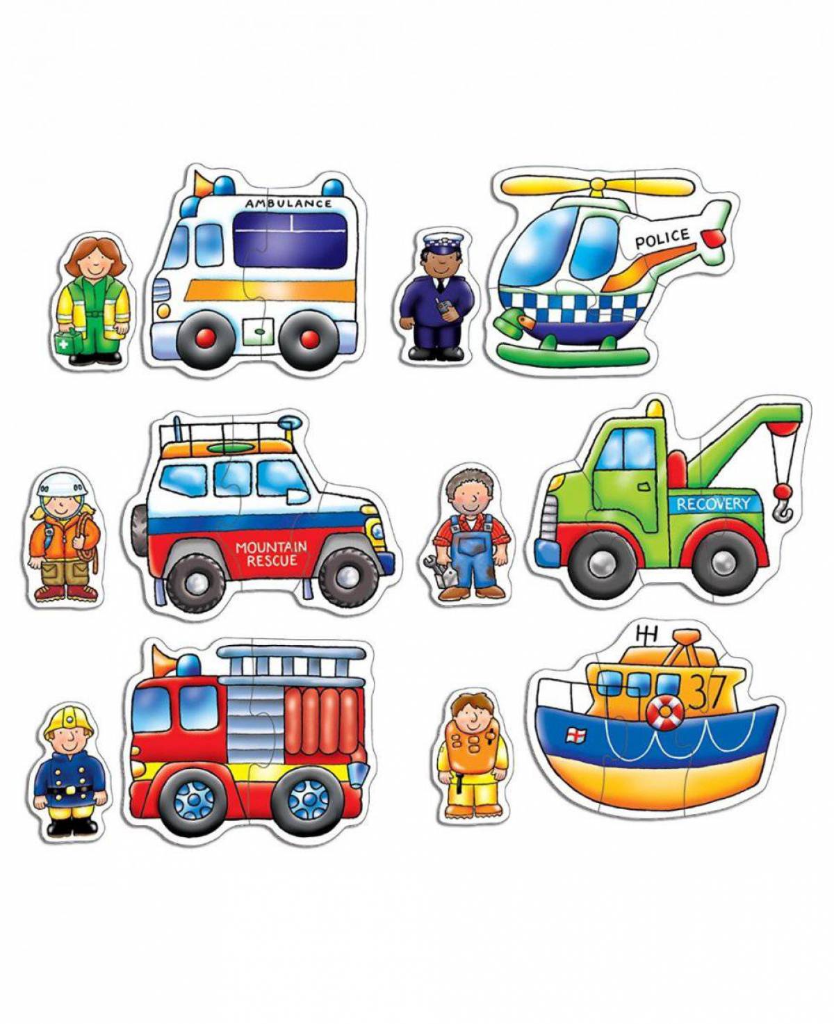 Машины помощники для детей. Профессии на транспорте для детей. Спецтранспорт для детей. Машины помощники игрушки.