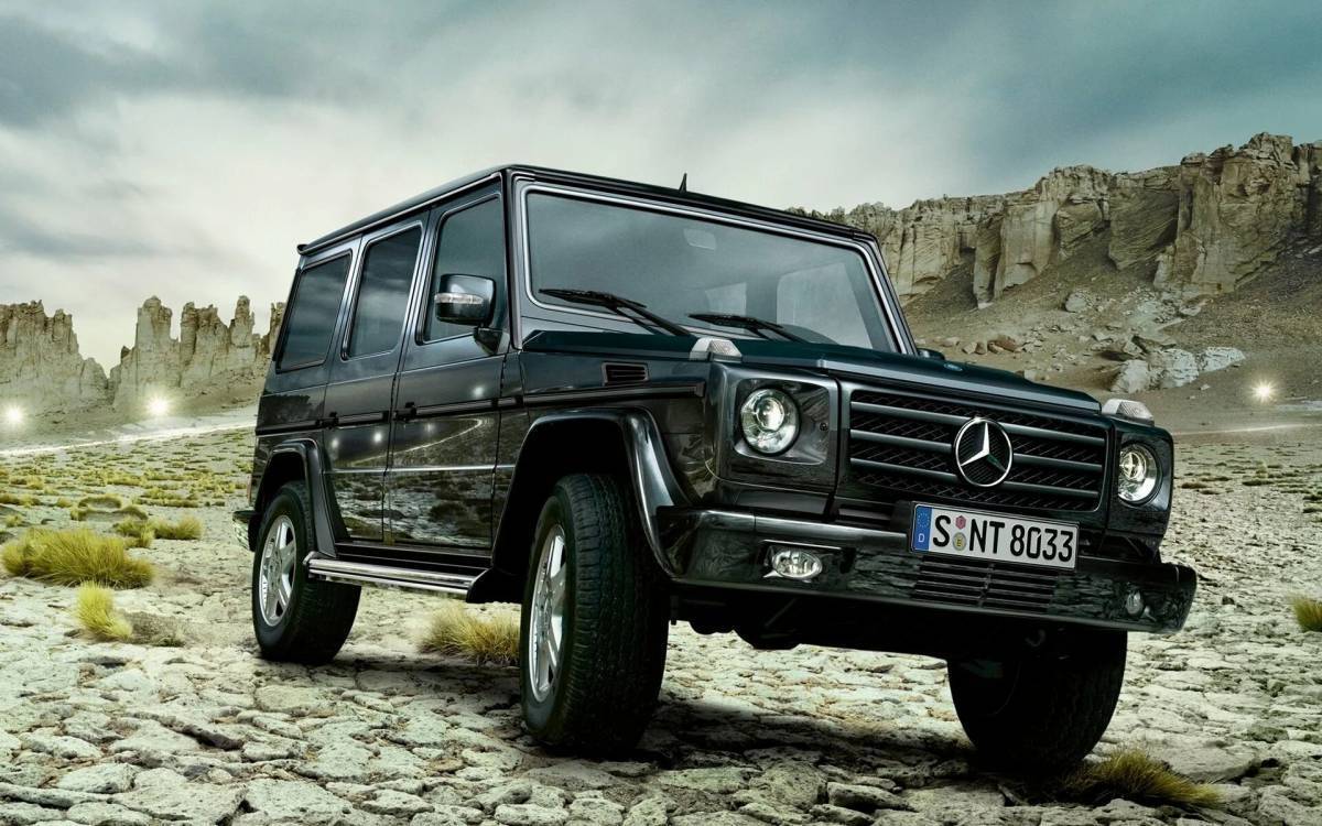 Мерседес джип g55