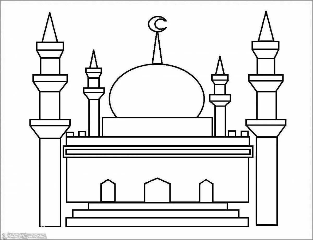 Картинки мечети для срисовки