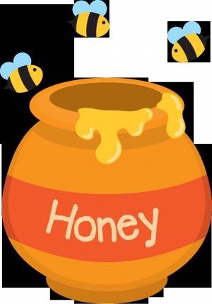 Раскраска мед для детей #15 #392001