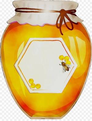 Раскраска мед для детей #33 #392019