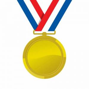 Раскраска медаль для детей #8 #392032
