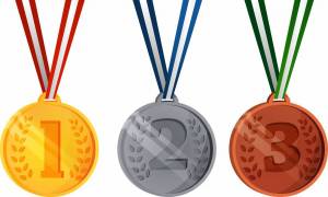 Раскраска медаль для детей #12 #392036