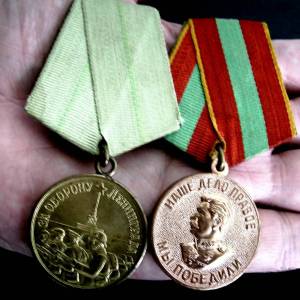 Раскраска медаль за оборону ленинграда #25 #392088