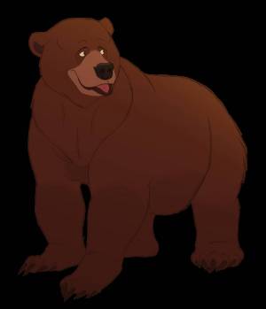 Раскраска медведь рисунок #11 #392521