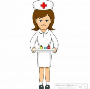 Раскраска медсестра для детей #5 #393219