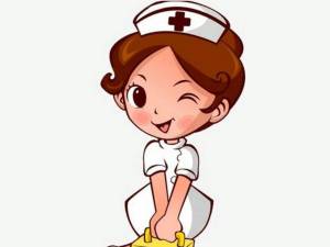 Раскраска медсестра для детей #32 #393246
