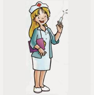 Раскраска медсестра для детей #34 #393248