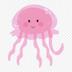 Раскраска медуза для детей #27 #393316