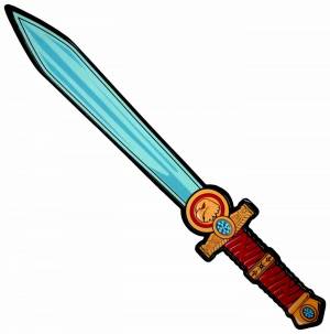 Раскраска меч для детей #1 #394860